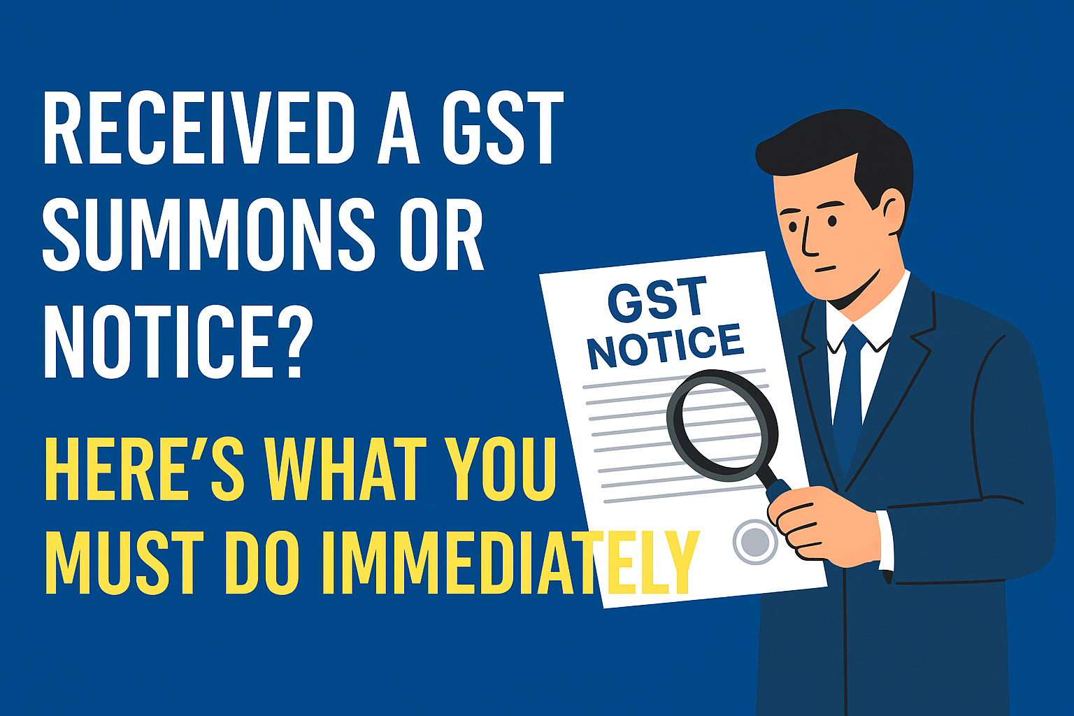 GST summons Bangalore